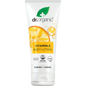 Dr Organic Body Lotion Vitamin E 200ml front