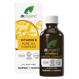 Dr Organic Pure Oil Complex Vitamin E 50ml product and carton