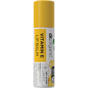 Dr Organic Lip Balm SPF 15 Vitamin E 5.7ml front