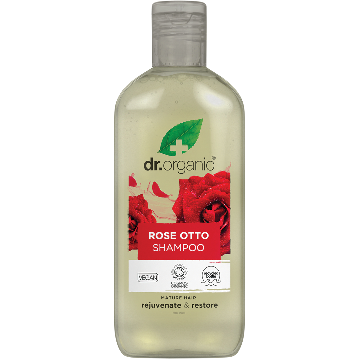 Dr Organic Shampoo Rose Otto 265ml front