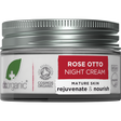 Dr Organic Certified Organic Night Cream Rose Otto 50ml additional product view