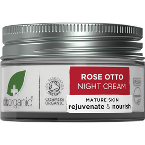 Dr Organic Certified Organic Night Cream Rose Otto 50ml additional product view