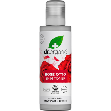 Dr Organic Skin Toner Rose Otto 150ml front