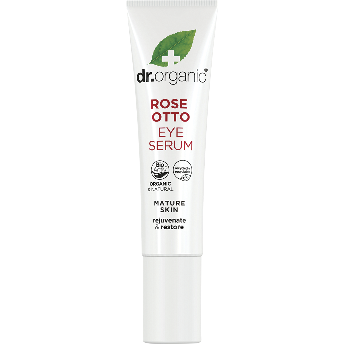 Dr Organic Certified Organic Eye Serum Rose Otto 15ml additional product view