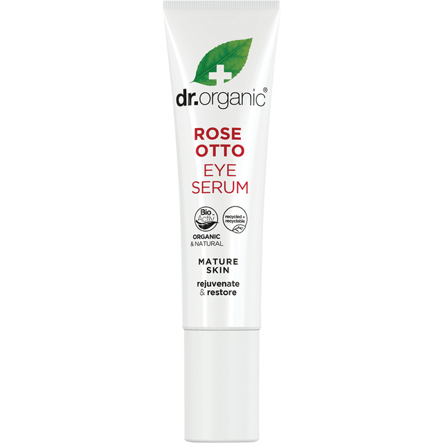 Dr Organic Certified Organic Eye Serum Rose Otto 15ml additional product view