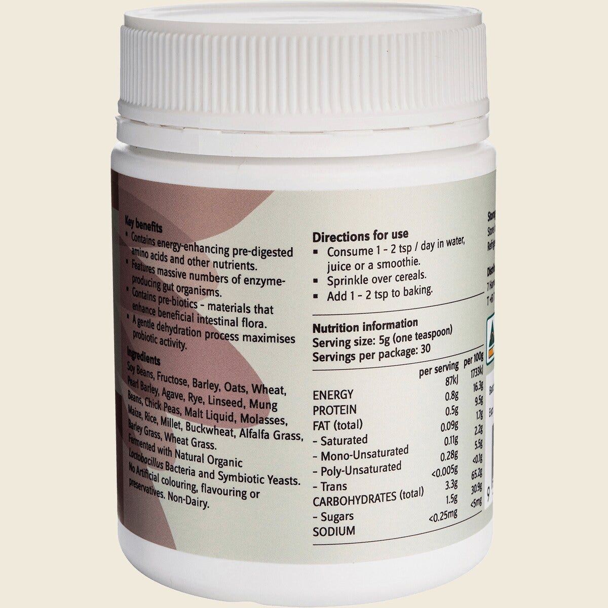 NTS Health Probiotic Digest-Ease 150g