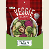 DJ&A Veggie Crisps Hot & Spicy 9x90g display