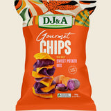 DJ&A Gourmet Chips Sweet Potato Mix Sea Salt 5x100g front