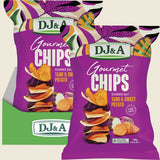 DJ&A Gourmet Chips Taro & Sweet Potato Seasoned Salt 5x100g combo