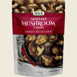 DJ&A Shiitake Mushroom Crisps Smoked Chilli & Garlic 12 x 30g