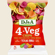 DJ&A 4-VEG Chips Original 5x90g front