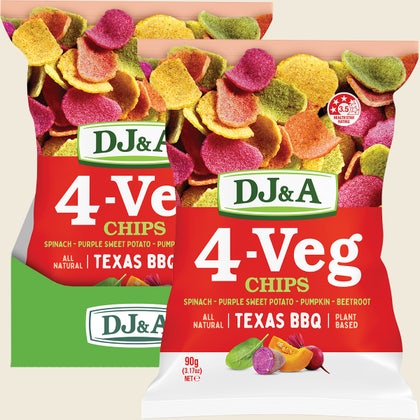 DJ&A 4-VEG Chips Original 5x90g combo