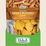 DJ&A Yellow Sweet Potato Crisps 10 x 55g