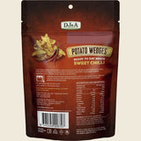 DJ&A Potato Wedges Sweet Chilli 9x100g back