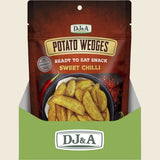 DJ&A Potato Wedges Sweet Chilli 9x100g display