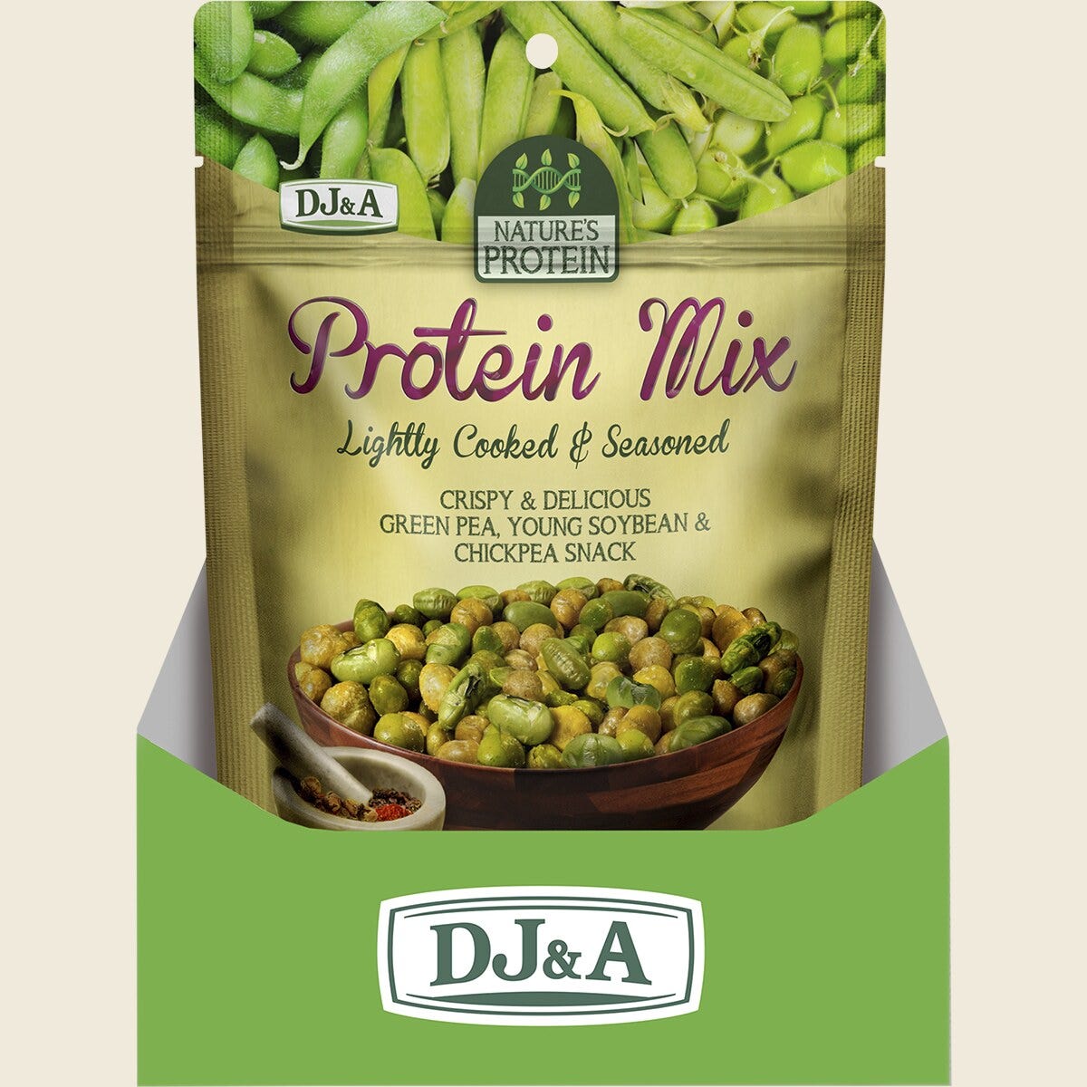 DJ&A Nature's Protein Mix 12x70g display