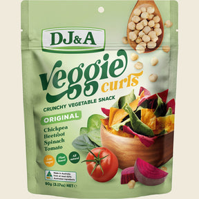 DJ&A Veggie Curls Original 9x90g front