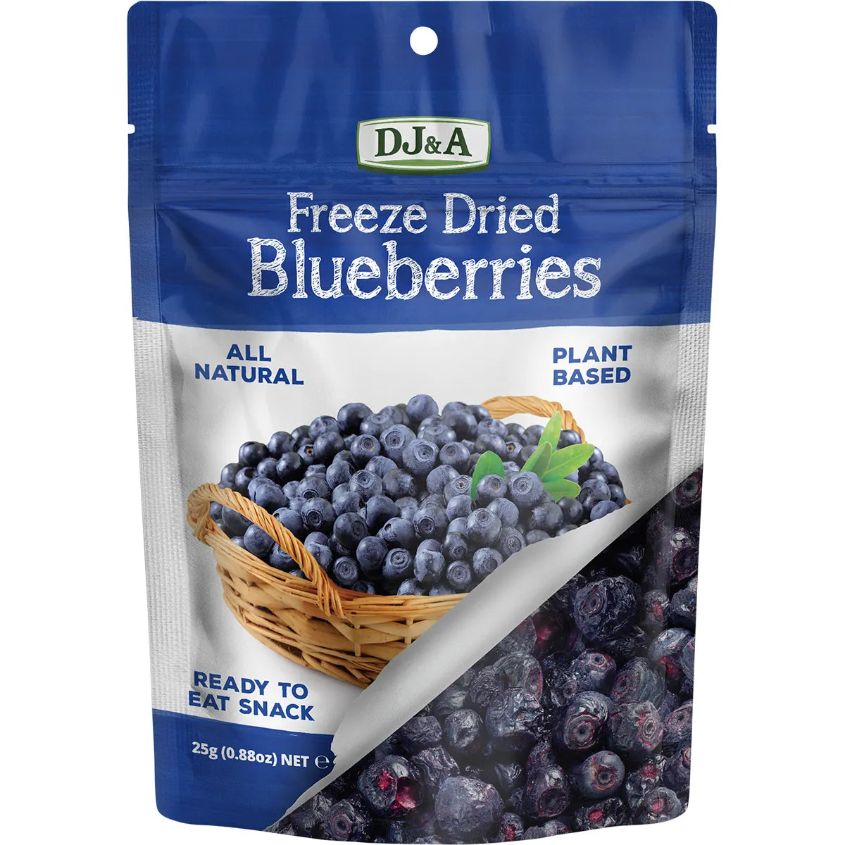 DJ&A  Freeze Dried Blueberries 10x25g