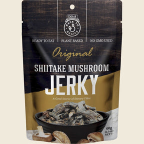 DJ&A Shiitake Mushroom Jerky Original 12x60g front