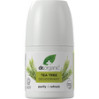 Dr Organic Roll-On Deodorant Tea Tree 50ml front