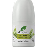 Dr Organic Roll-On Deodorant Tea Tree 50ml