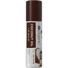 Dr Organic Lip Balm SPF 15 Coconut Oil 5.7ml front