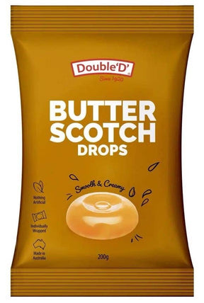 Double D Butter Scotch 200g Front