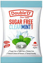 Double D Sugar Free Clear Mint Drops 70g Front
