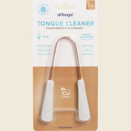 Dr Tung'S Tongue Cleaner Copper Front
