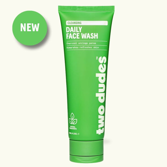 Two Dudes Daily Face Wash 125ml front