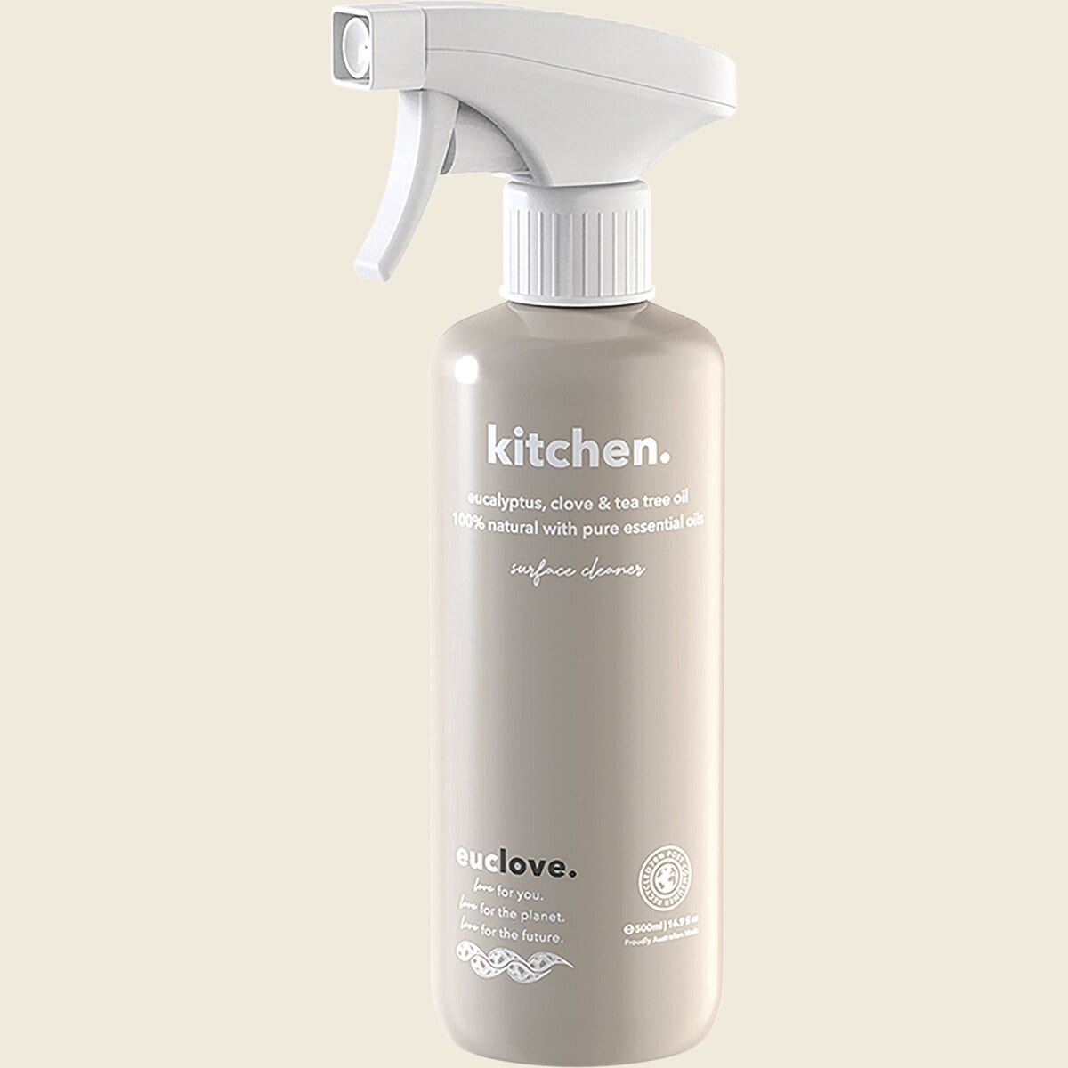 Euclove Kitchen Cleaner Eucalyptus, Clove & Tea Tree 500ml