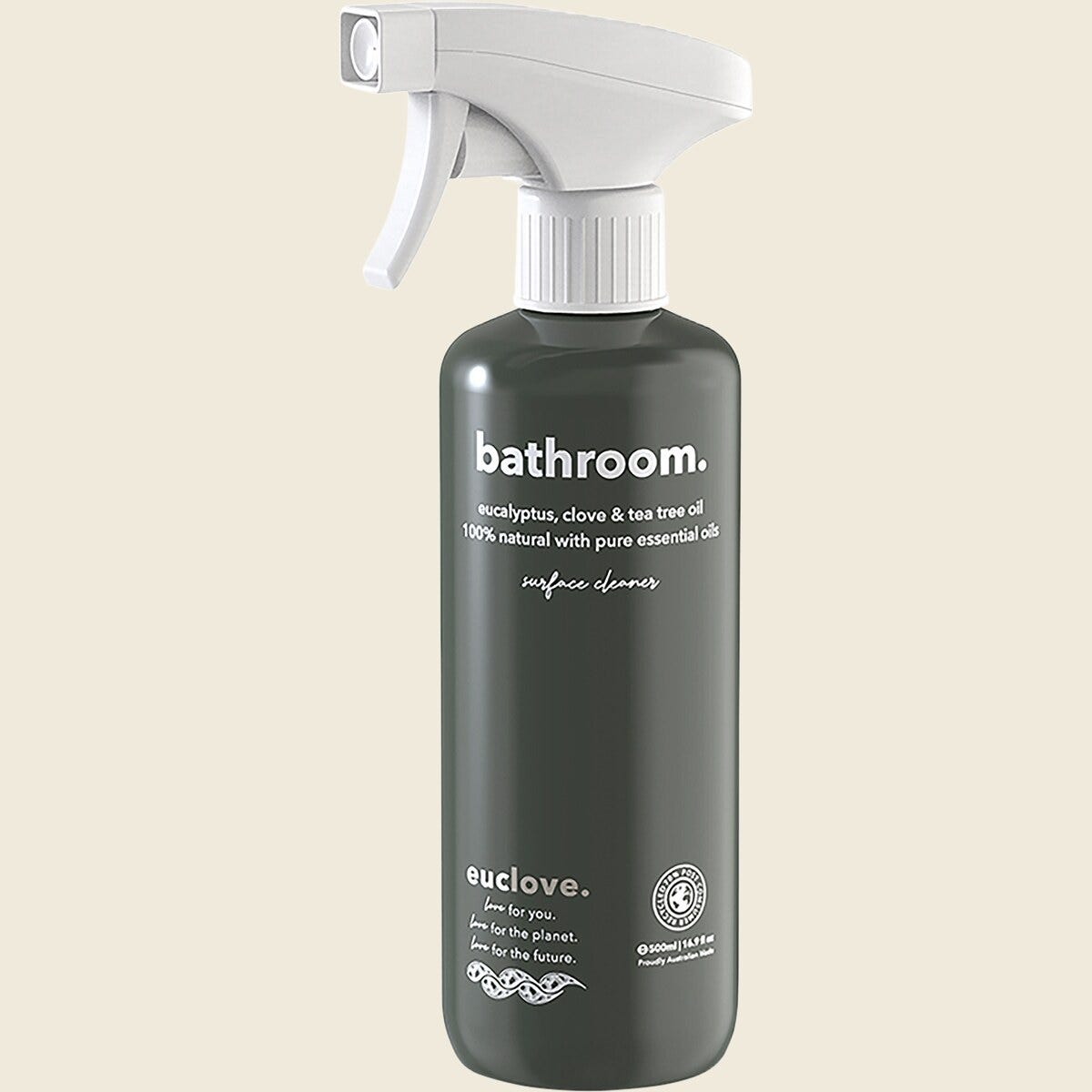 Euclove Bathroom Cleaner Eucalyptus, Clove & Tea Tree 500ml