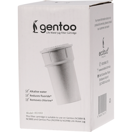 Ecobud Replacement Filter Cartridge Suits Eco Bud Gentoo Water Filter front view