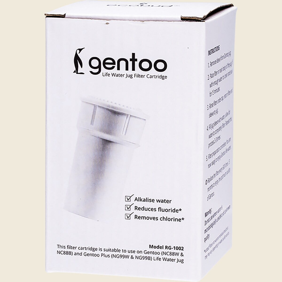 Ecobud Replacement Filter For Ecobud Gentoo Pack of 9 Front