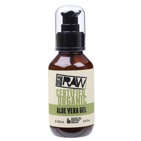 Every Bit Organic Certified Organic Raw Aloe Vera Gel 100ml front view