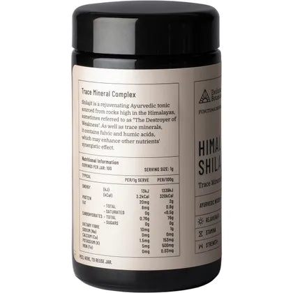Evolution Botanicals Himalayan Shilajit 80 Trace Mineral Complex 100g