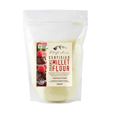 Chef's Choice Organic Millet Flour 500g