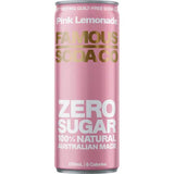 Famous Zero Sugar Soda Pink Lemonade