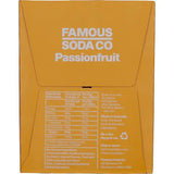 Famous Zero Sugar Soda Passionfruit