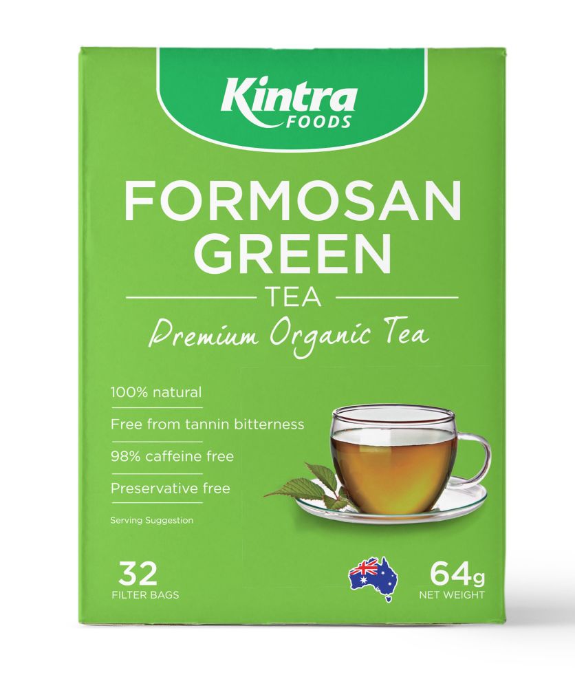 Kintra Foods Formosan Green Teabags 64g x 32 pack