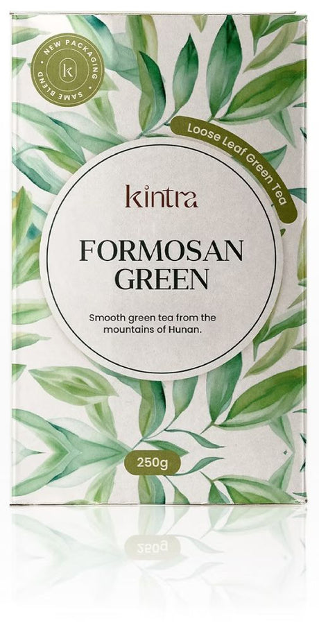 Kintra Foods Formosan Green Tea Loose Leaf 250g front