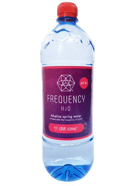 Frequency H2O Alkaline Spring Water Love 1L x 12 Bottles (SYD ONLY)