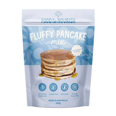 Food to Nourish Pancake Mix Fluffy 300g Front