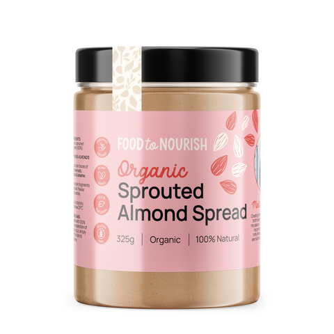 Food to Nourish Spread Almond Sprouted 325g