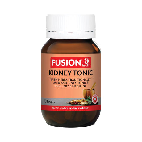 Fusion Health Kidney Tonic 120 Tablets front