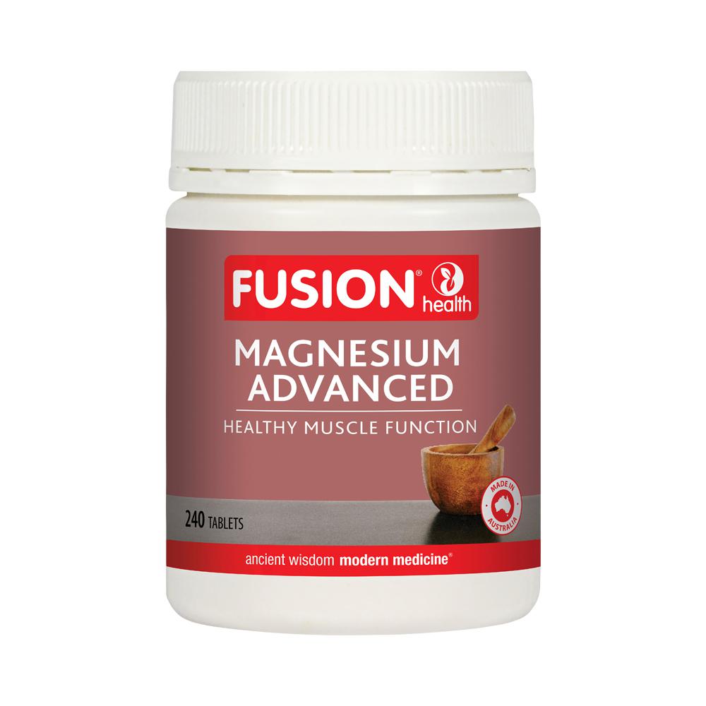 Fusion Health Magnesium Advanced 240 Tablets front
