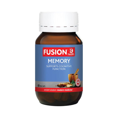 Fusion Health Memory 60 Capsules front