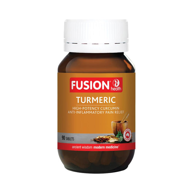 Fusion Health Turmeric 90 Tablets front
