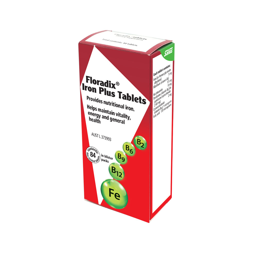 Floradix Iron Tablets Plus 84 Tablets