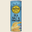 The Good Crisp Company Potato Crisps Sea Salt & Vinegar 160g Pack of 8 Front